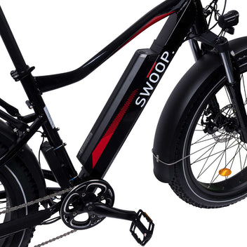 SWOOP SÄHKÖPYÖRÄ FATBIKE 26" CARRIER