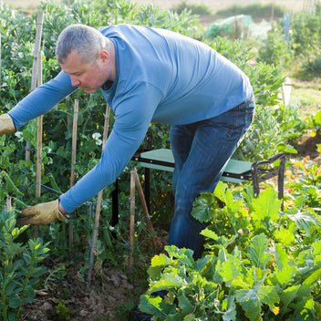 Taittuva polvistumisjakkara puutarhaan, kahvat, kantavuus 150 kg, tummanvihreä