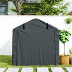 Pressuvaja 2,2 x 1,6 m irrotettavalla rullaovella, vedenpitävä, tummanharmaa