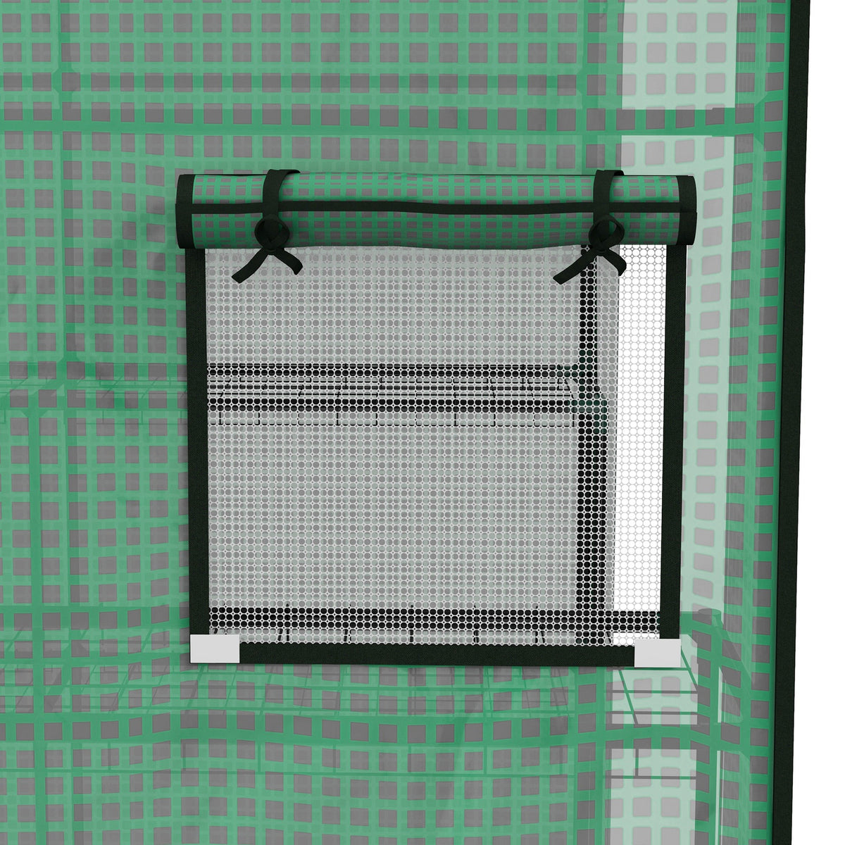 Varakate kasvihuoneeseen 845-510, 140 x 143 x 190 cm, vihreä