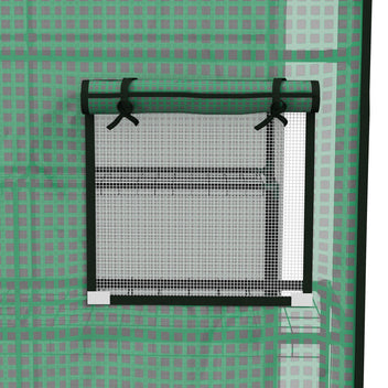 Varakate kasvihuoneeseen 845-510, 140 x 143 x 190 cm, vihreä