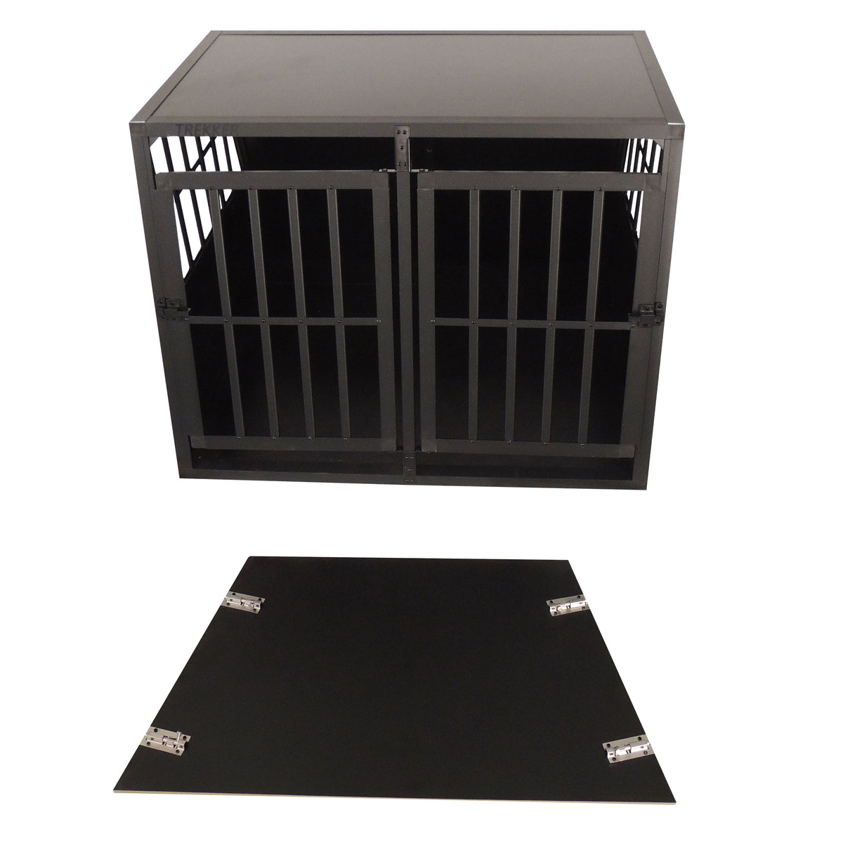 Trekker koiran kuljetushäkki XL 97x90x69.5cm, Musta
