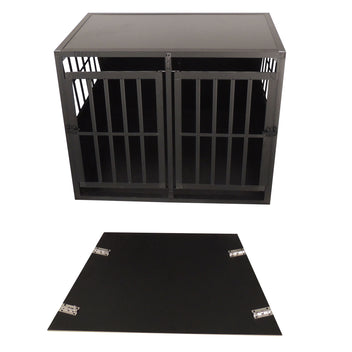 Trekker koiran kuljetushäkki XL 97x90x69.5cm, Musta