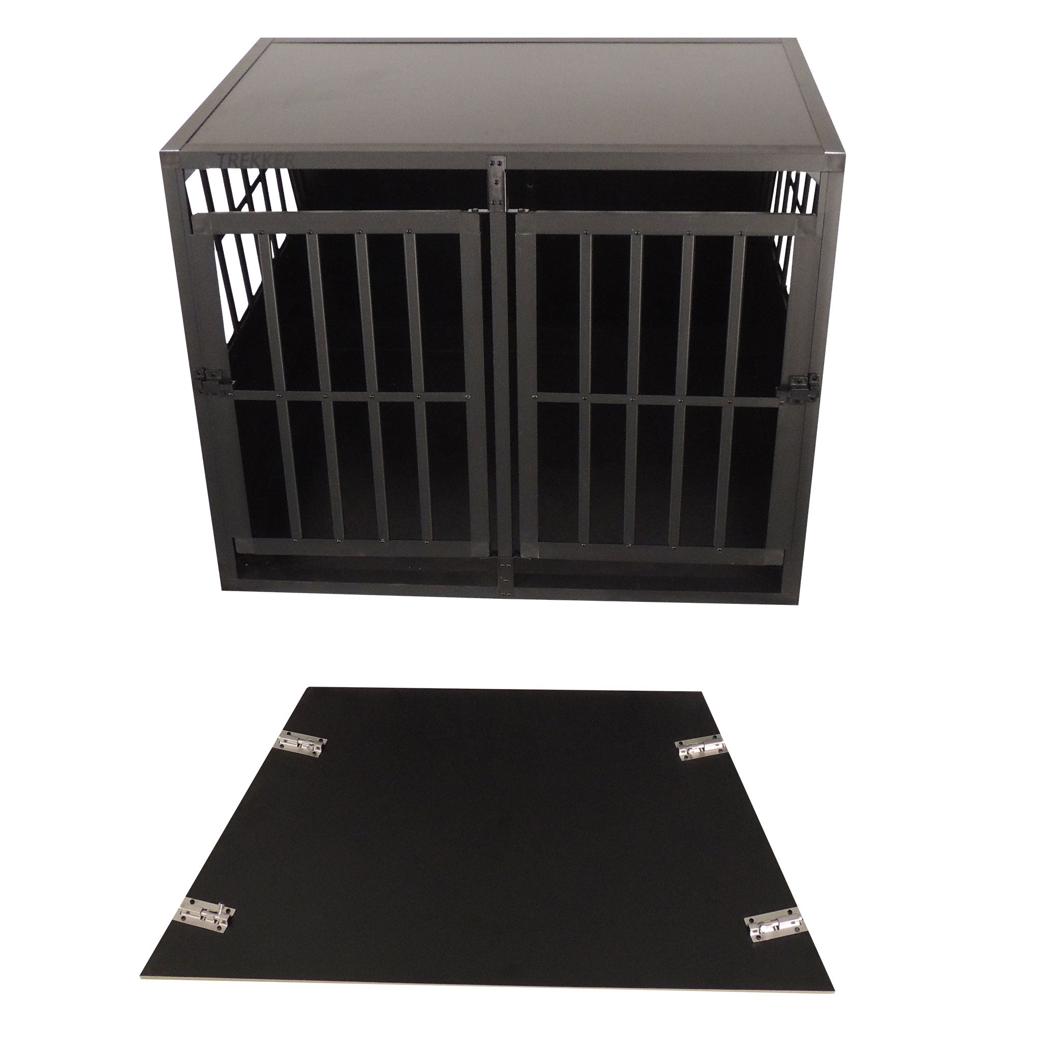 Trekker koiran kuljetushäkki XL 97x90x69.5cm, Musta