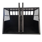 Trekker koiran kuljetushäkki XXL 104x90.5x69.5cm, Musta