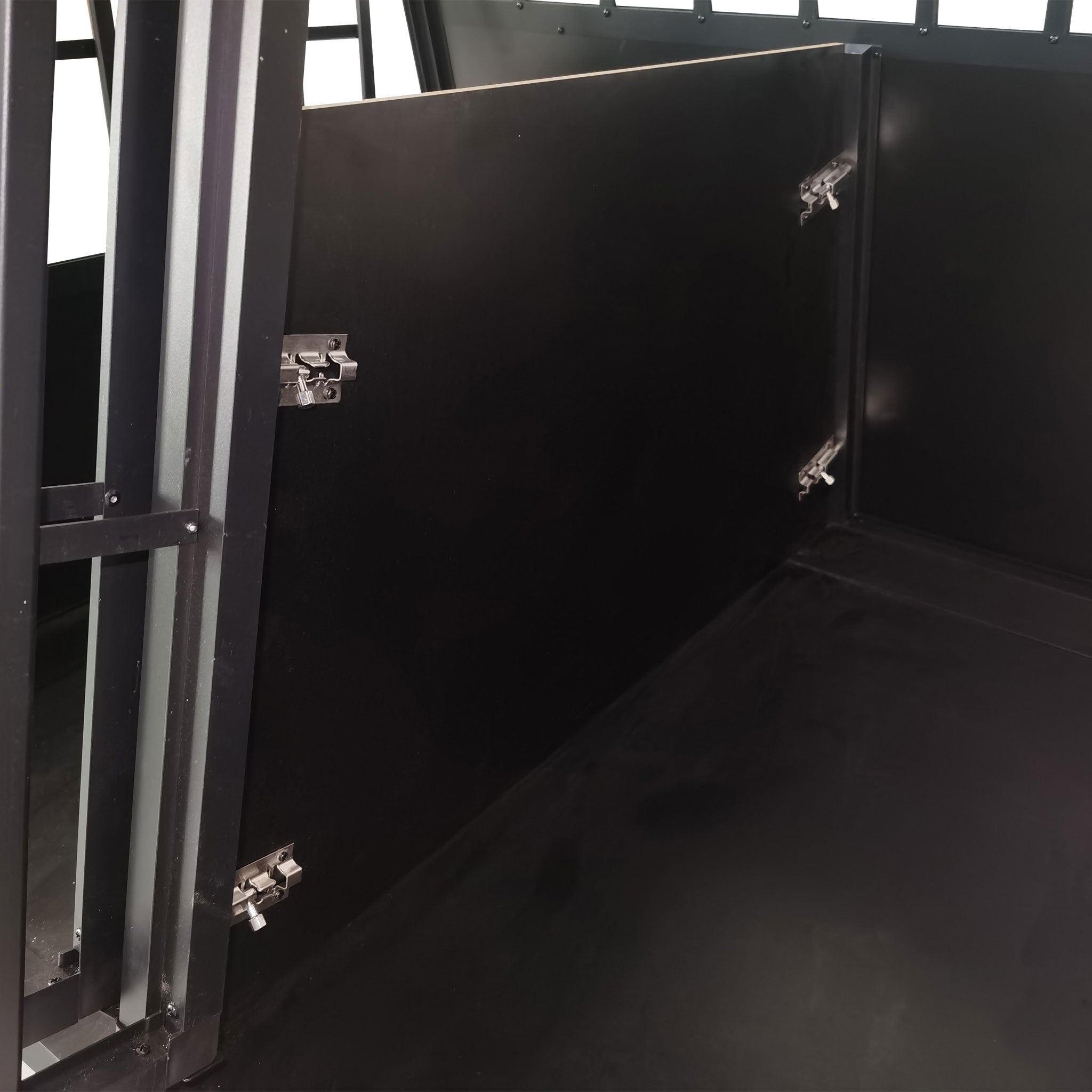 Trekker koiran kuljetushäkki XXL 104x90.5x69.5cm, Musta