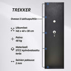 TR ASEKAAPPI 6-ASETTA AS600 MUSTA