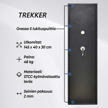TR ASEKAAPPI 6-ASETTA AS600 MUSTA