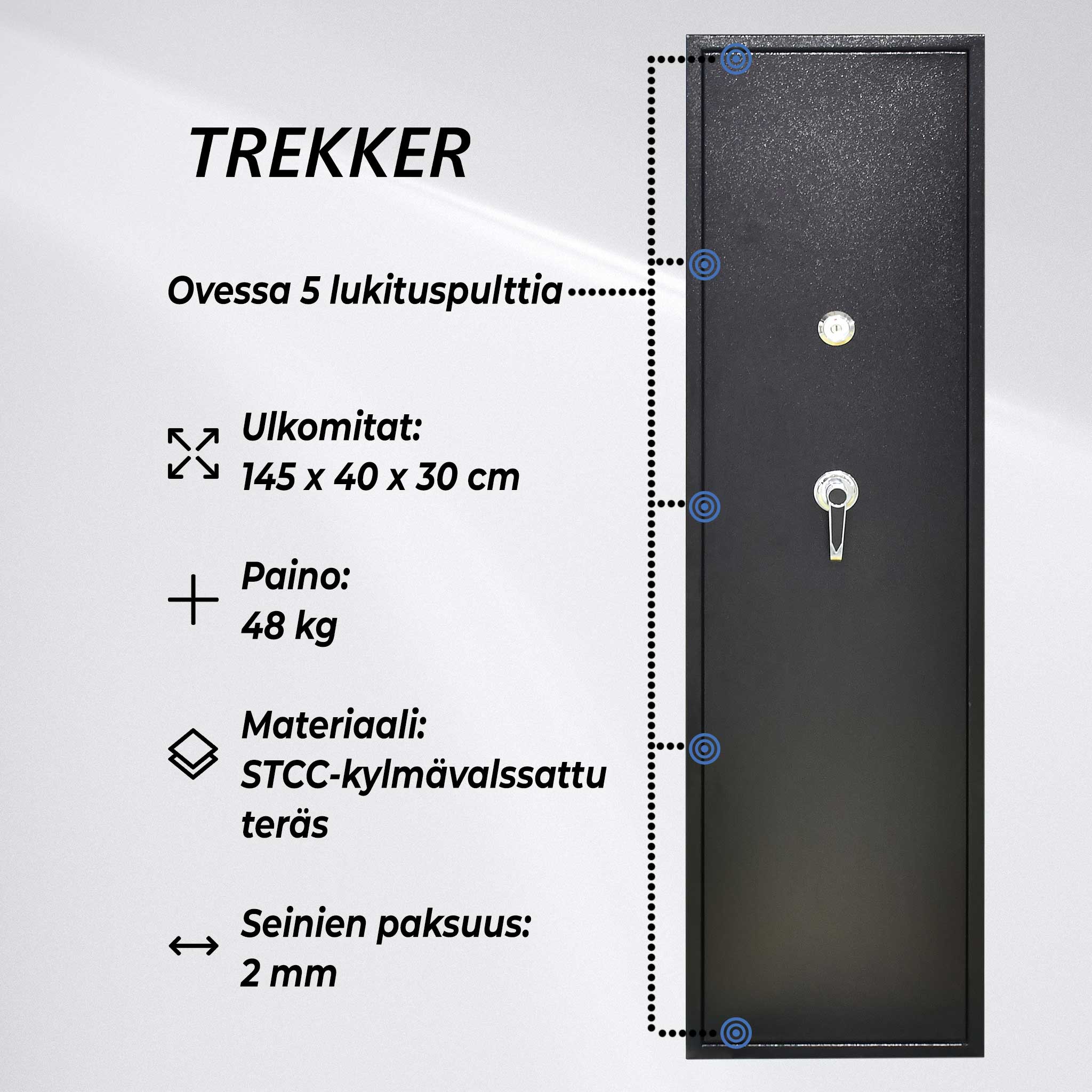 TR ASEKAAPPI 6-ASETTA AS600 MUSTA