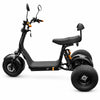 Kolmirenkainen sähköskootteri 2000W – 60V 20Ah, jopa 60 km, 2-paikkainen