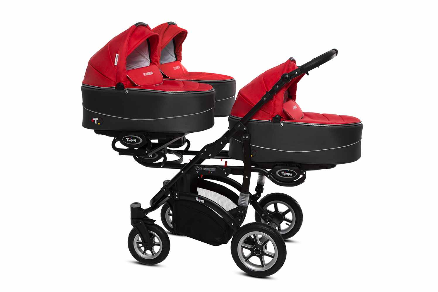 Babyactive Trippy Premium Sisarusvaunut, useita eri värejä