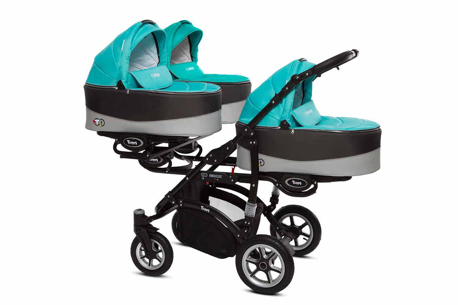 Babyactive Trippy Premium Sisarusvaunut, useita eri värejä