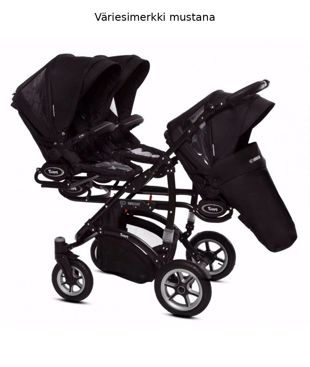 Babyactive Trippy Premium Twin Pram, flera olika färger