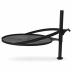 Ulkotulisija 60 cm – 60 cm grilliritilä, 2 mm teräs, musta