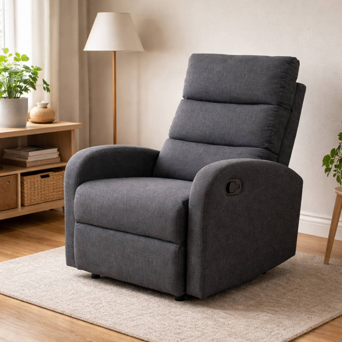 Turku Mekanismi-/Lepotuoli Tumman Harmaa