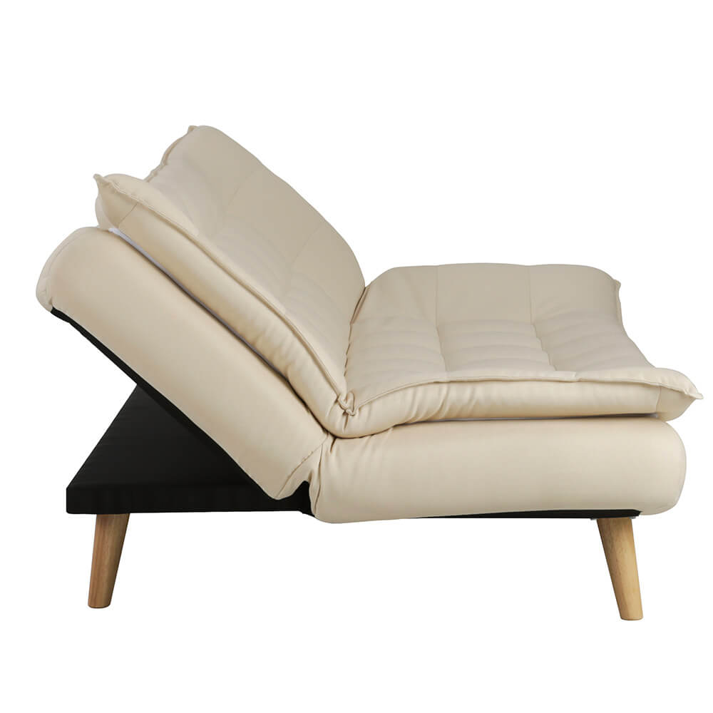 Vuodesohva Tyyni 2-istuttava 195 cm, beige – 3-asentoinen selkänoja