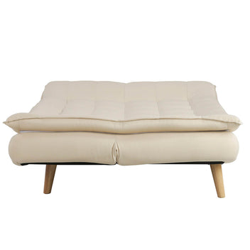 Vuodesohva Tyyni 2-istuttava 195 cm, beige – 3-asentoinen selkänoja