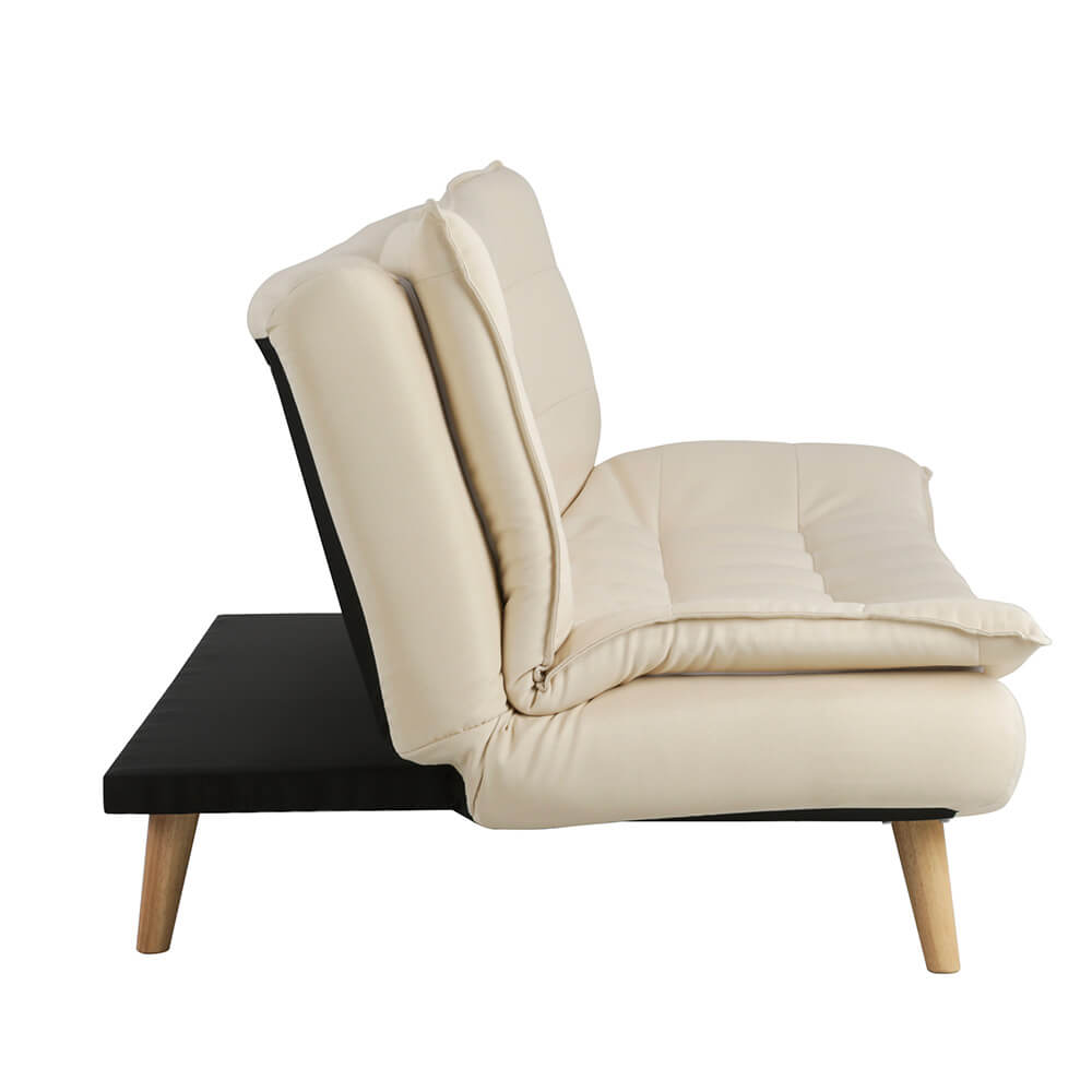 Vuodesohva Tyyni 2-istuttava 195 cm, beige – 3-asentoinen selkänoja