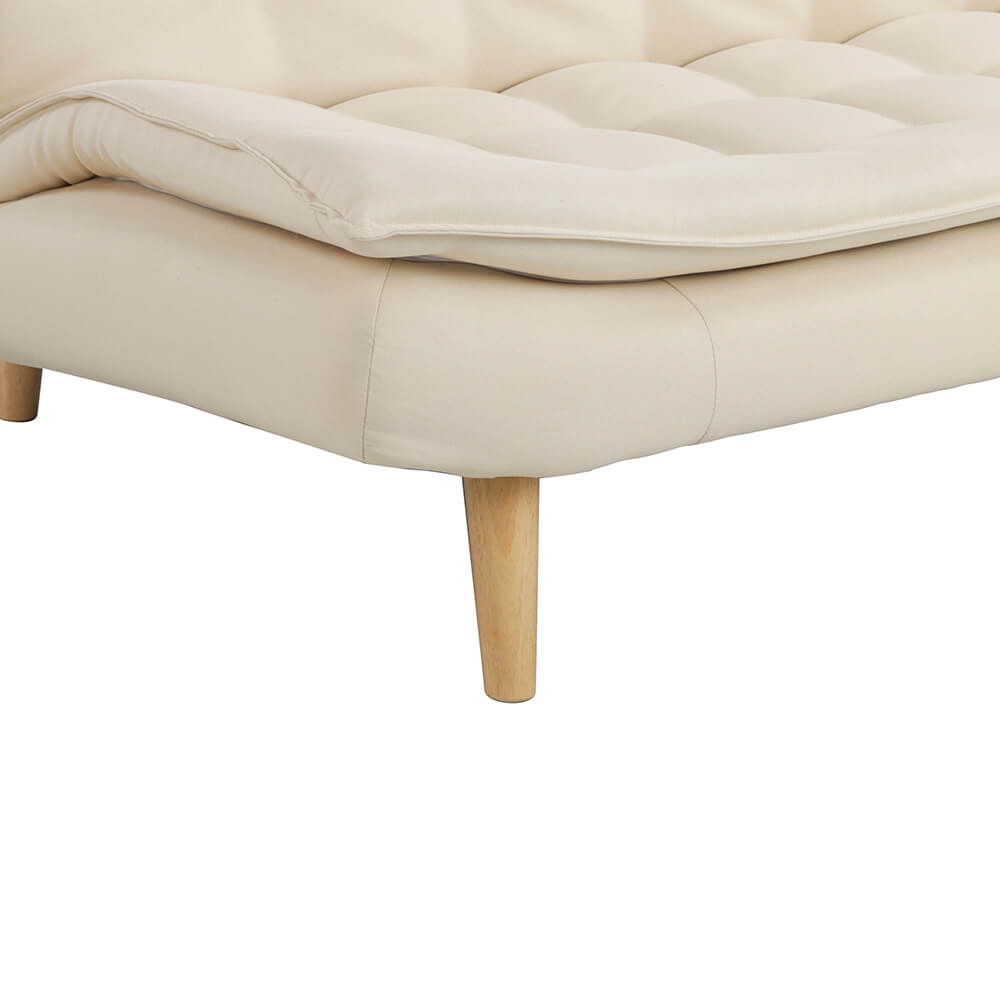Vuodesohva Tyyni 2-istuttava 195 cm, beige – 3-asentoinen selkänoja