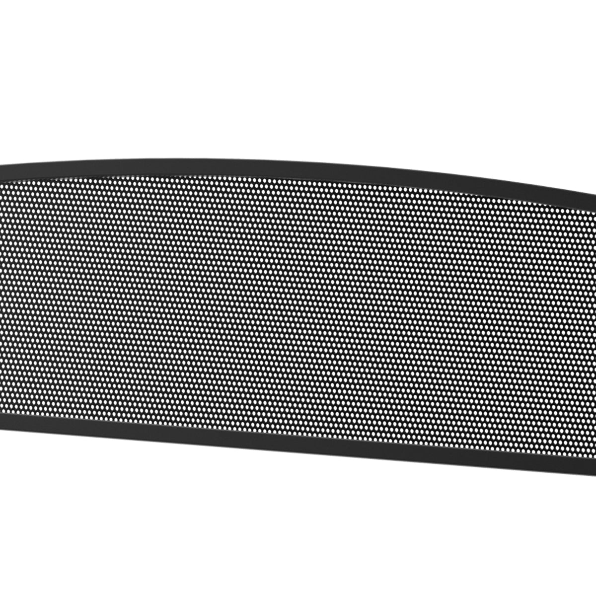 Teräksinen puistonpenkki, 2-istuttava, 127 cm, musta