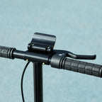 Potkulauta kokoontaitettava, 200 mm PU-pyörät, jousitus ja kaksoisjarrut, 6–12 v, musta