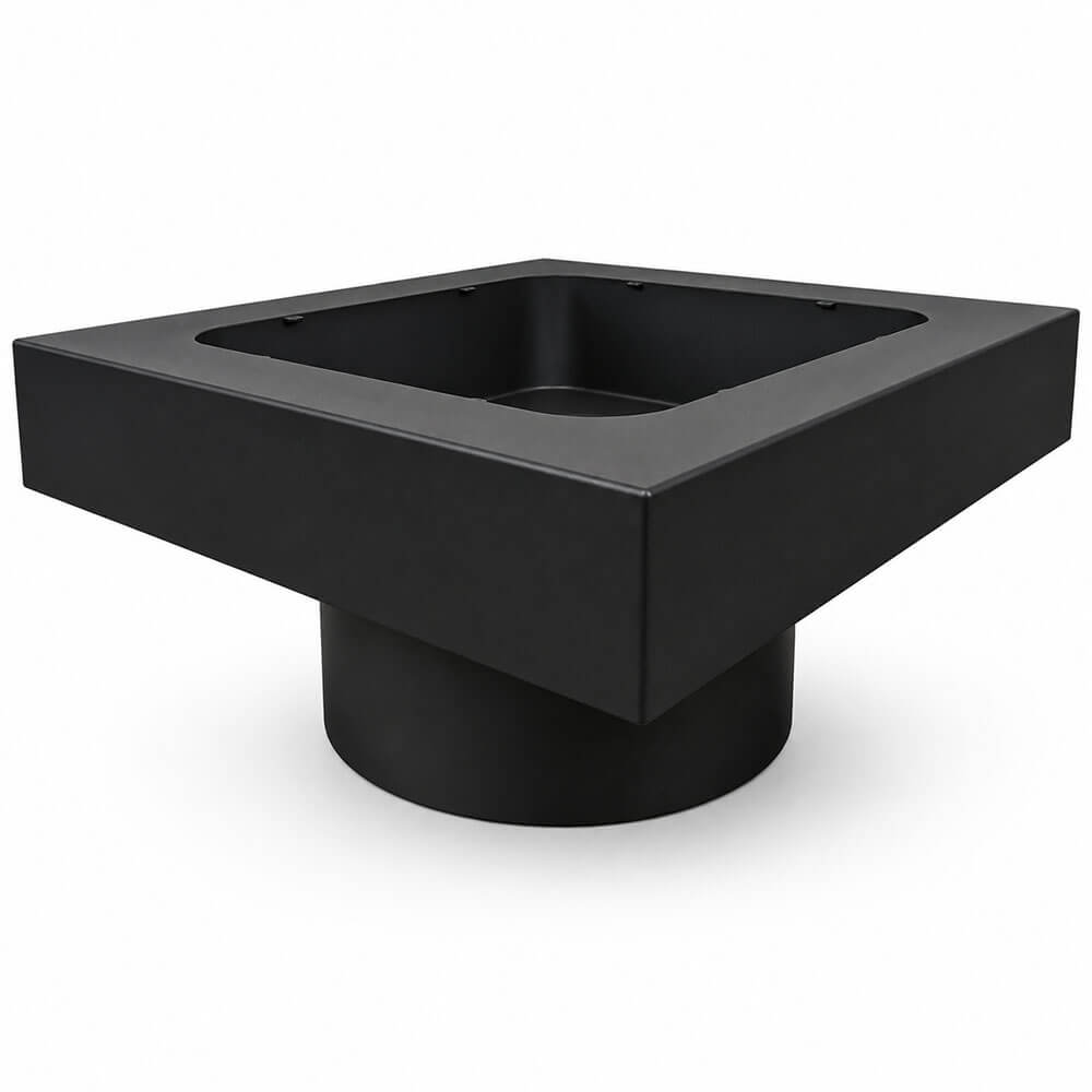Ulkotulisija 76 x 76 cm – kansi, 2 mm teräs, noin 40 kg