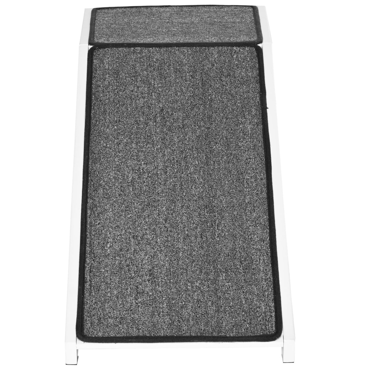 Lemmikin ramppi liukumattomalla matolla ja tasanteella, mänty, 50 kg asti, 125 x 40 x 35,5 cm