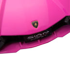 Lasten sähköauto Lamborghini Sián SUV 12V, kaukosäädin ja musiikki, 3–5 v, pinkki