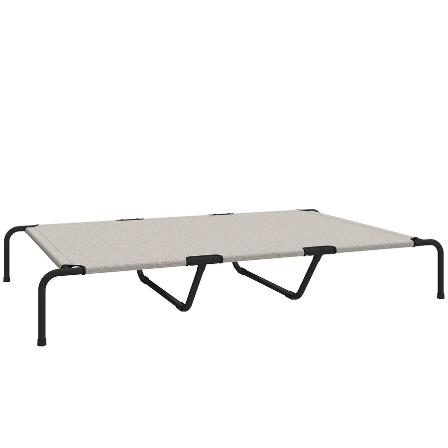 Koiran kenttäpeti isoille koirille 67,5 kg asti, 600 g/m² verkko, 152 x 94 x 23 cm, beige
