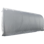 FORNORTH PRESSUTALLI 3,5X7,5M, VAALEANHARMAA 350G PVC